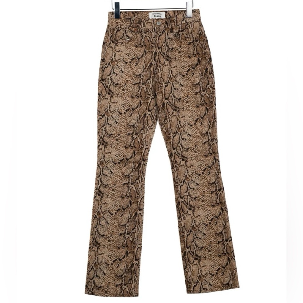 Snakeskin Print Women's Pants Size 25